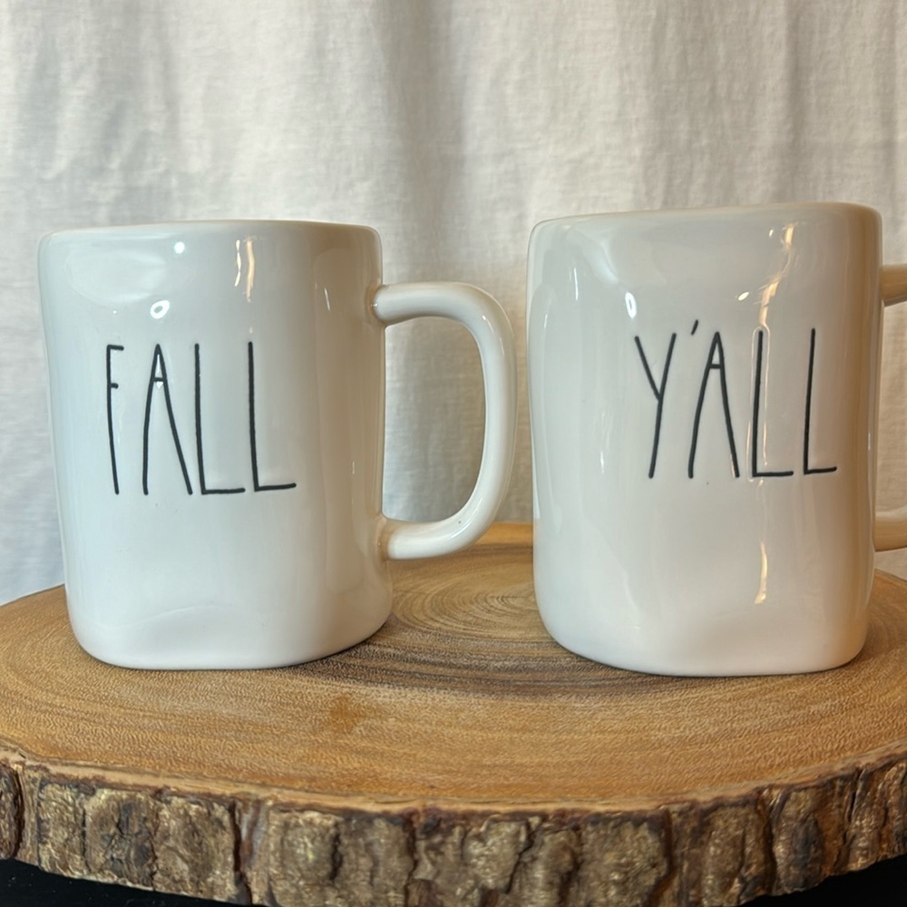 Rae Dunn | Fall Y’all Mugs | Set of 2